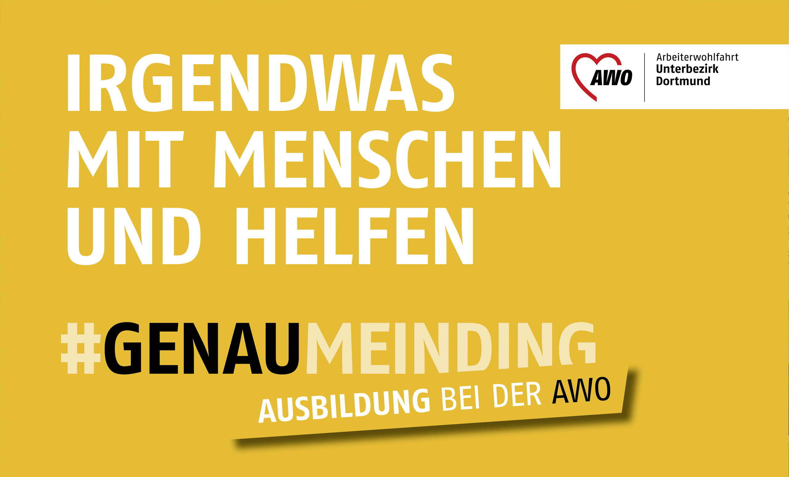 Ausbildungsmarketing-Kampagne AWO Dortmund