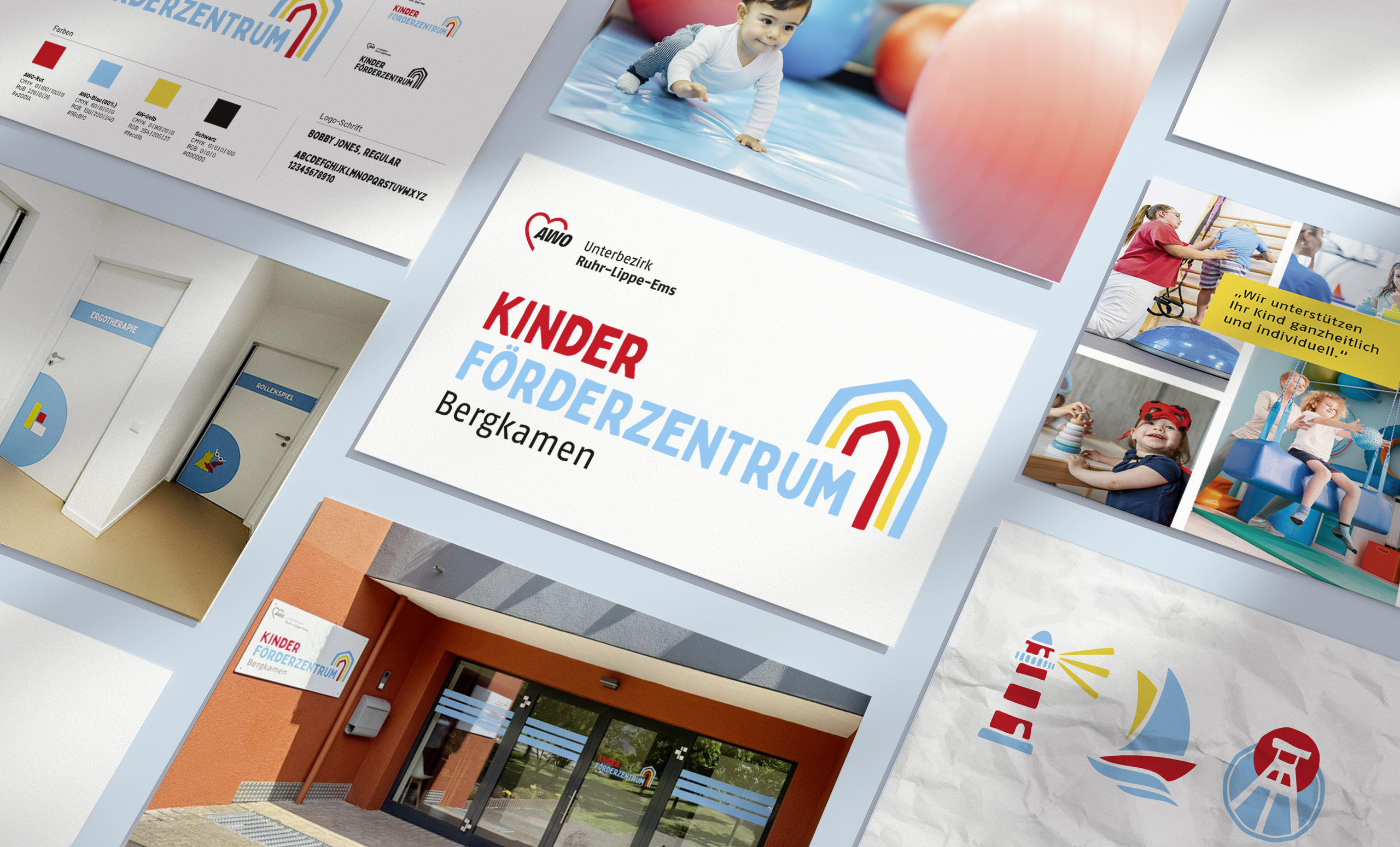 Designkonzept für Kinderförderzentrum AWO Ruhr-Lippe-Ems